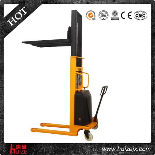 雙門(mén)架固定貨叉半電動(dòng)堆高車(chē) 雙門(mén)架固定貨叉半電動(dòng)堆高車(chē)